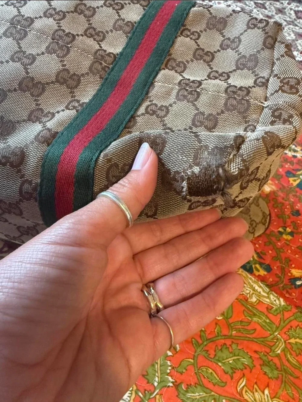 Gucci GG canvas Jolicoeur tote bag